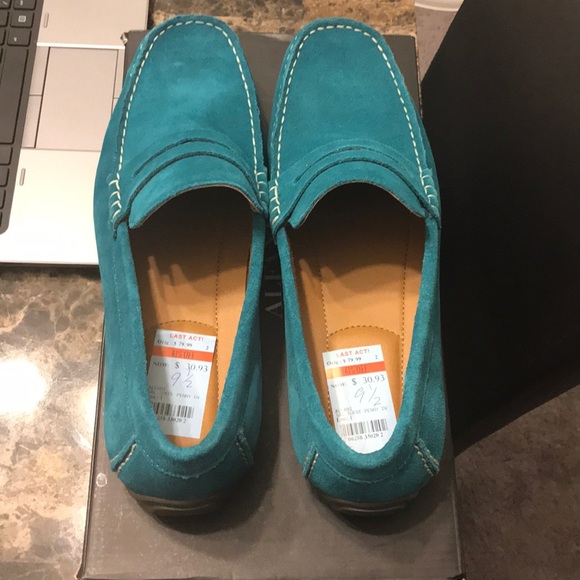 Alfani men’s loafers casual shoes sz 9 1/2 - Picture 3 of 5